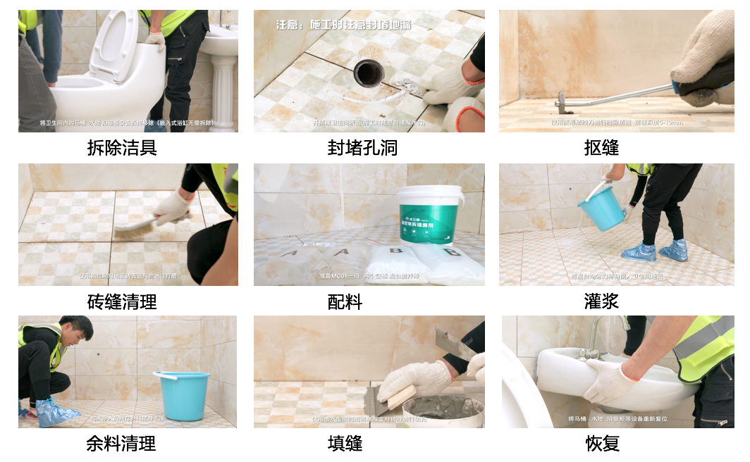 JN江南·体育网页版 卫生间漏水，如何不砸砖就能搞定？